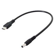 5V DC 5.5 2.5mm Power Plug Charge to USB 3.1 Type C USB-C Cable for Mac  Phone
