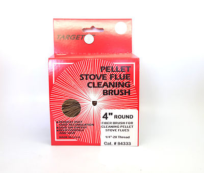 Target Millrose 4'' Round Fiber Brush, Pellet Stove Chimney Vent Flue,  84333 OEM