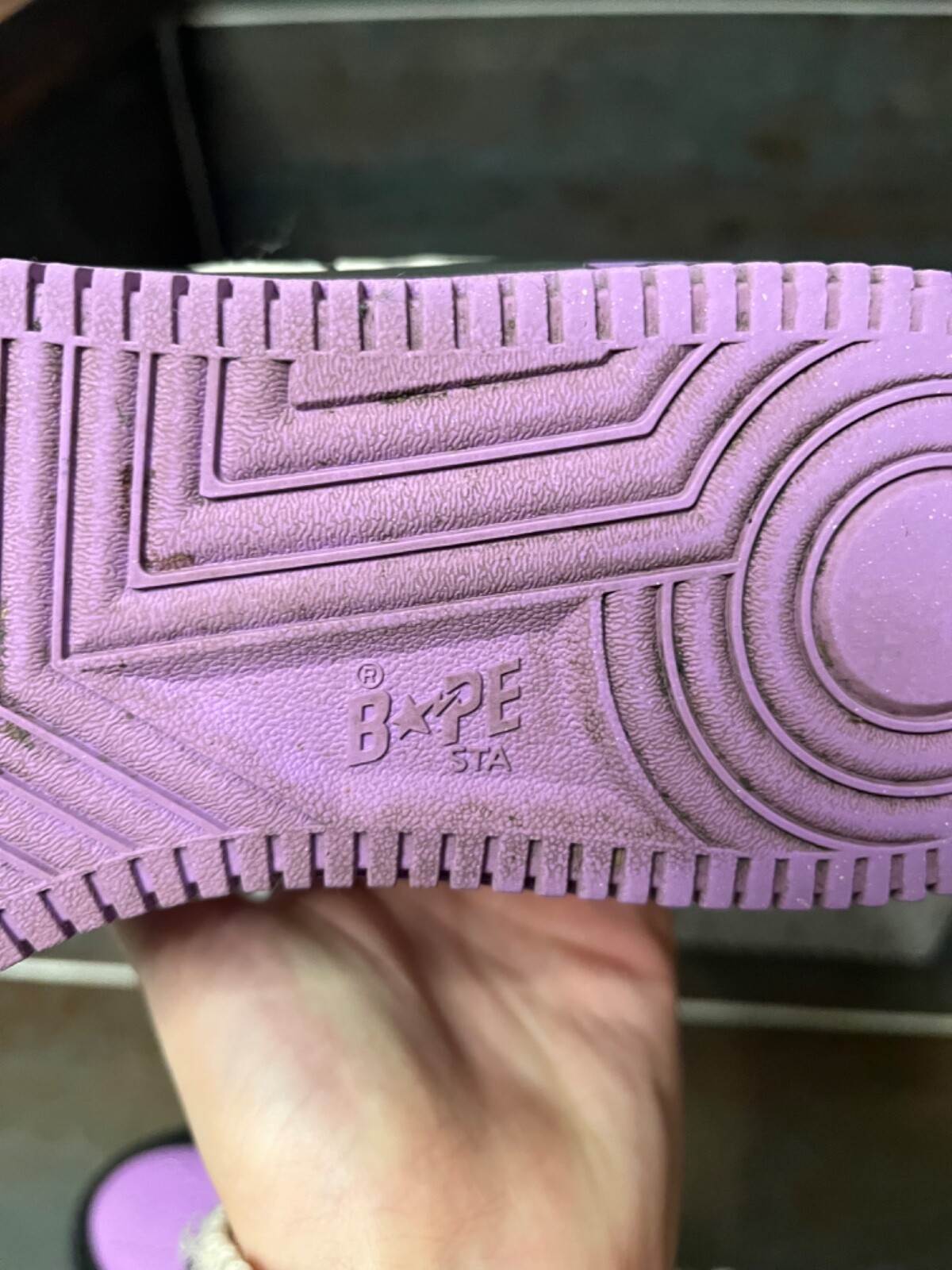 Limited Edition Bapestas X Wockhart Wocksta in Uk Size 7.5/8  Very rare image 9
