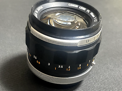 Canon FL 58mm f1.2 MF Standard Lens For FL FD Mount From Canon FL 58mm f1.2 MF Standard Lens For FL FD Mount From