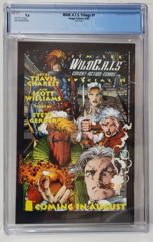 Wildcats Trilogy Issue #1 Image Comics 1993 CGC Grade 9.6 Comic Book - Picture 2 of 2