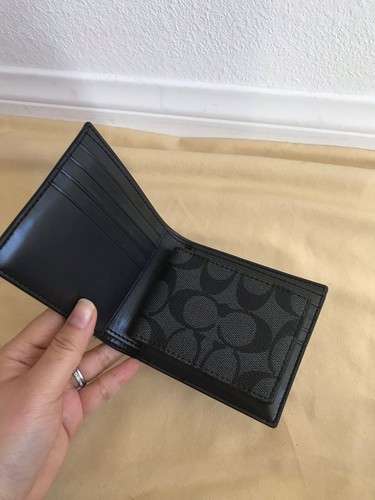 Brand New COACH Men's Compact ID wallet ** CHOOSE YOUR COLOR ** - Picture 42 of 91