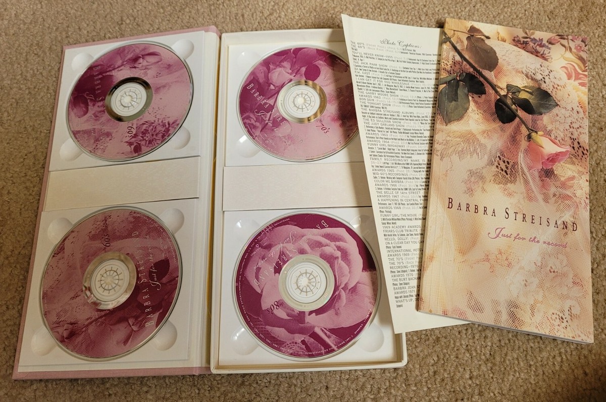 BARBRA STREISAND Just For The Record (4- CD's 1991, ) BOX SET Sony
