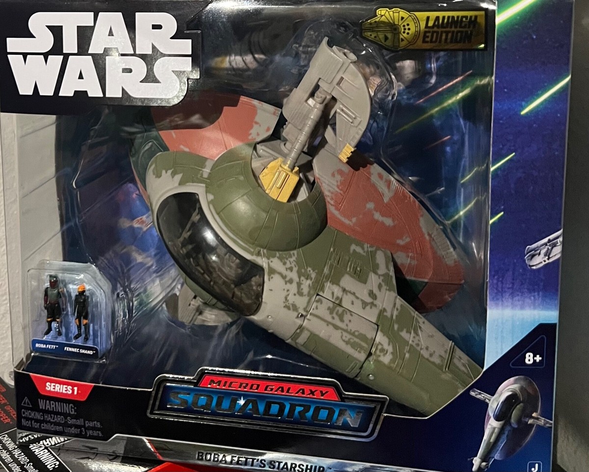 【ボバ・フェット】スレーブ1　スターウォーズ マイクロギャラクシー Star Wars Micro Galaxy Squadron Boba Fett's Starship (Slave I)