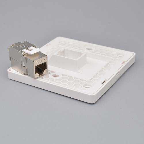 1 Port CAT8 CAT7 Type Wall Panel Network Socket Ethernet Cable Net Plug Socket - Picture 4 of 11
