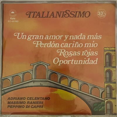 ITALIANISSIMO, FEAT. ADRIANO CELENTANO + MORE, 1974 MEXICAN 7'' EP PS