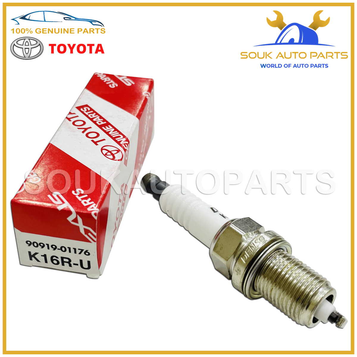 90919-01176 Genuine Toyota PLUG, SPARK For LAND CRUISER Lexus