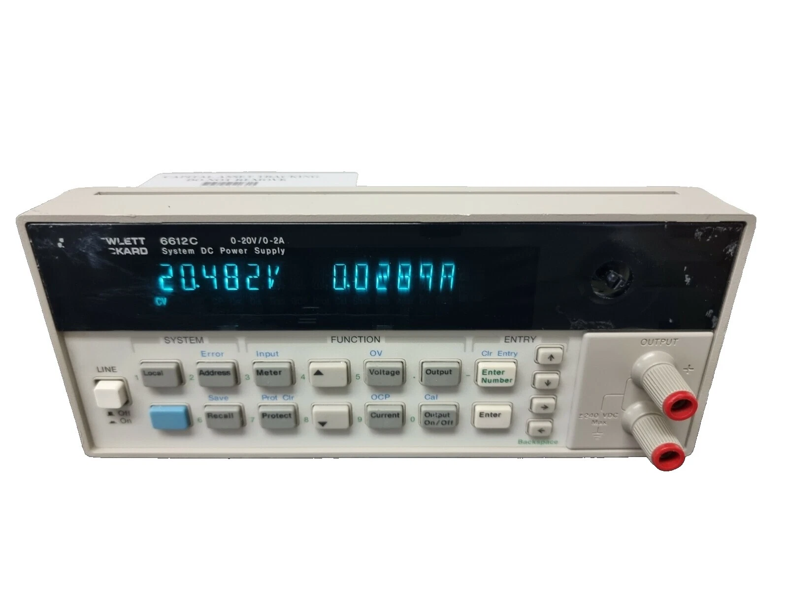 HP Adjustable 2 A Maximum Current Output Power Supplies