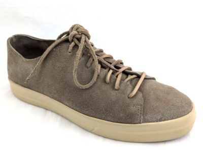 VINCE Casual Shoes Mens 10M Copeland Beige Suede Leather Laces Sneakers Vince Men main image 4