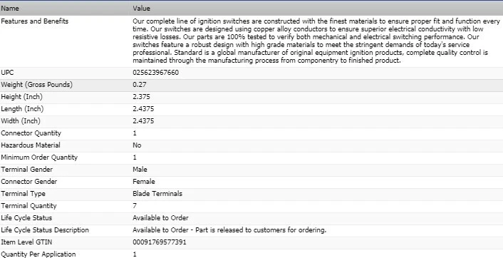 Interruptor de arranque de encendido OEM para Ford Focus 2012-2017 Foto 2 de 2