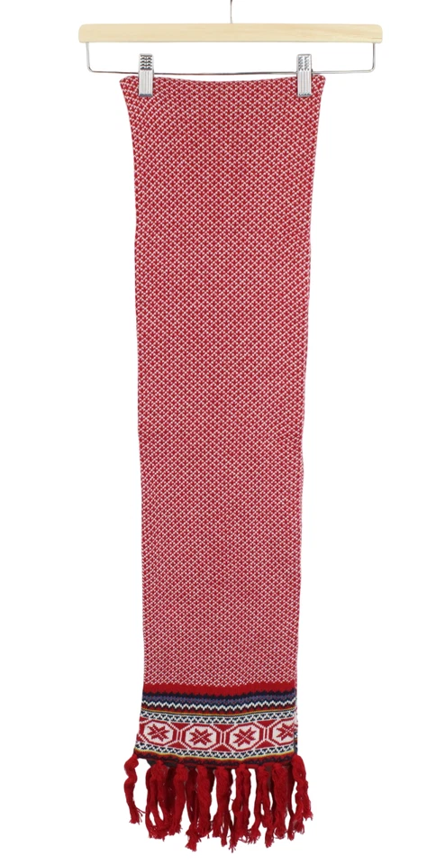 Cachecol longo nórdico Superdry masculino tamanho único lã angorá mistura malha elástica - Imagem 4 de 4