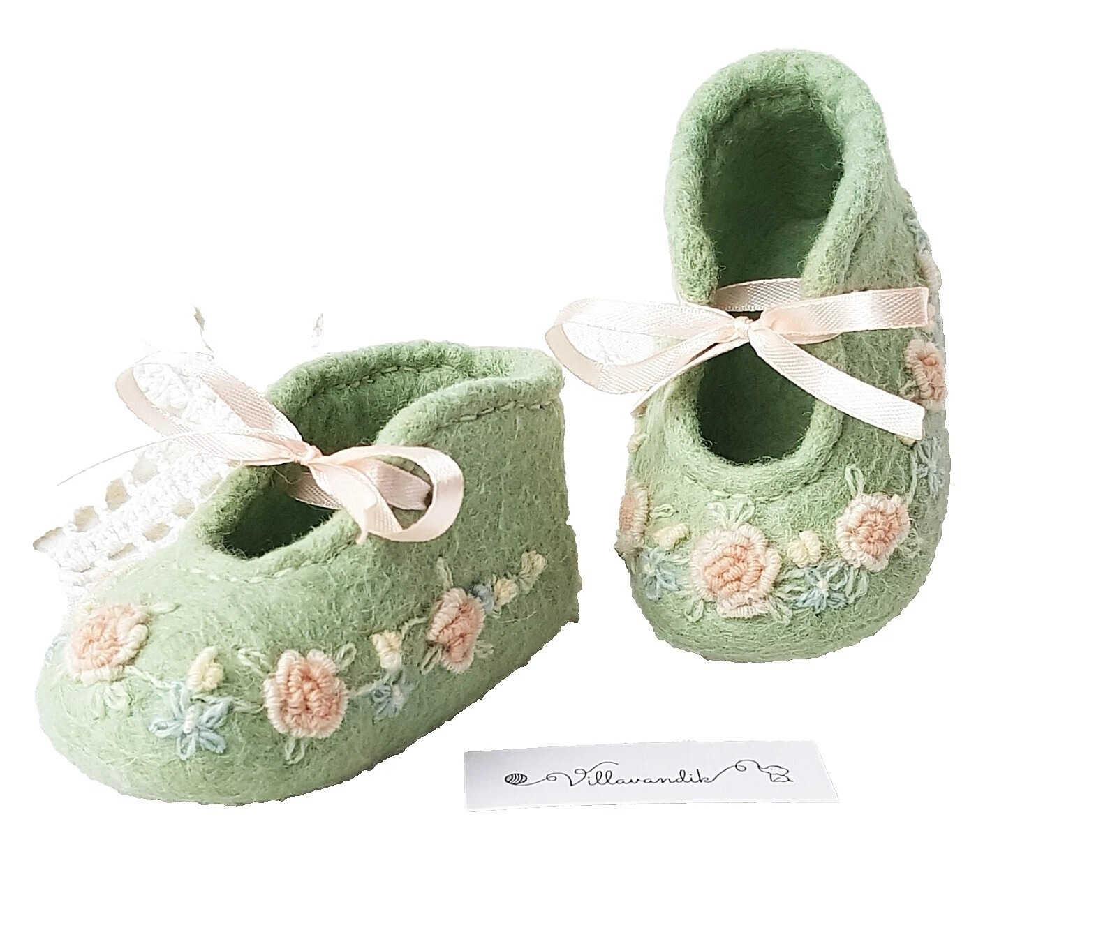Floral Baby Shoes