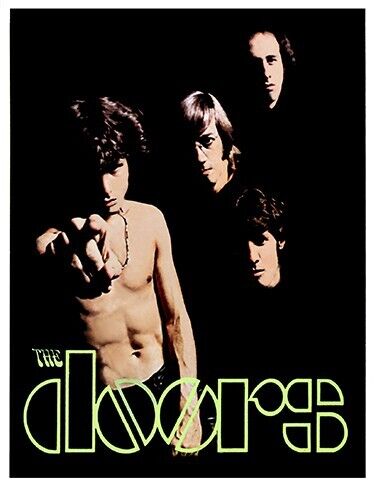 Affiche promotionnelle The Doors ULTRA RARE 1967 US imprimé - Photo 1 sur 1