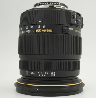 Sigma 17-50mm f/2.8 EX DC OS HSM Zoom Lens for Nikon AF D Make In