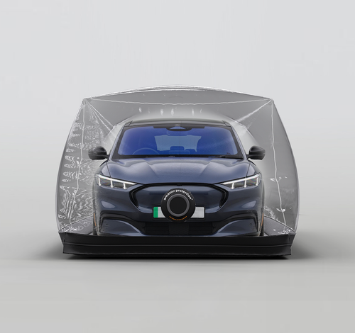 Cubierta de coche Amazon Protection SUV Mustang Mach E | Mejor almacenamiento de cápsulas interiores EV - Imagen 2 de 11