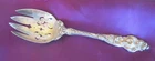Reed & Barton LES SIX FLEURS 9 1/2" Sterling Silver Large Serving Vegetable FORK