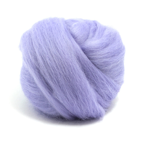 100g Dyed Merino Wool Top Hyacinth Purple Dreads Needle Spinning Felting Roving