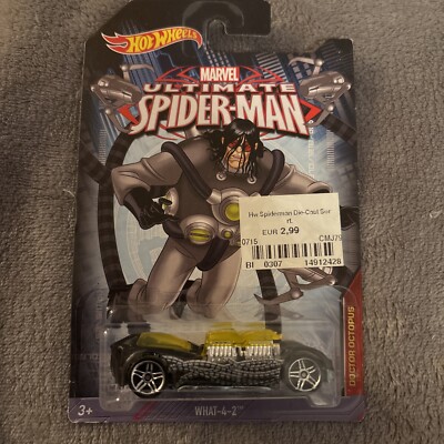 Hot Wheels   Marvel Ultimate Spiderman What 4-2 Neu und Ovp