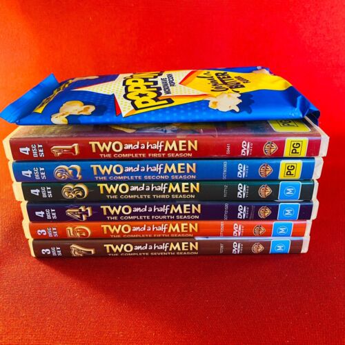 Two And A Half Men Seasons 1 2 3 4 5 7 (1-7 missing 6) R4 Season 7 missing disc - Picture 1 of 16