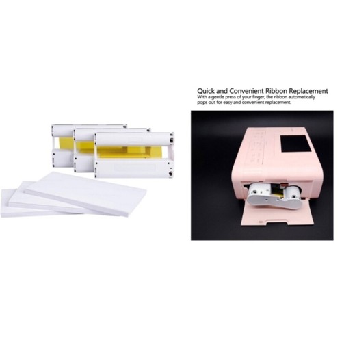 3 Ink Cartridges 108 Sheets Photo Paper Replace For CP810 CP1300 CP1200 CP800 - Picture 5 of 8