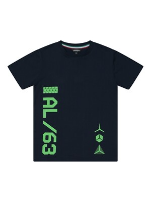 Automobili Lamborghini Kidswear T-Shirt in dunkel blau in Gr. 5-16 Jahre