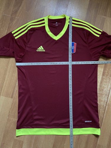VENEZUELA 2015 2016 HOME FOOTBALL SHIRT SOCCER JERSEY ADIDAS S08905 sz M MEN - Picture 9 of 10