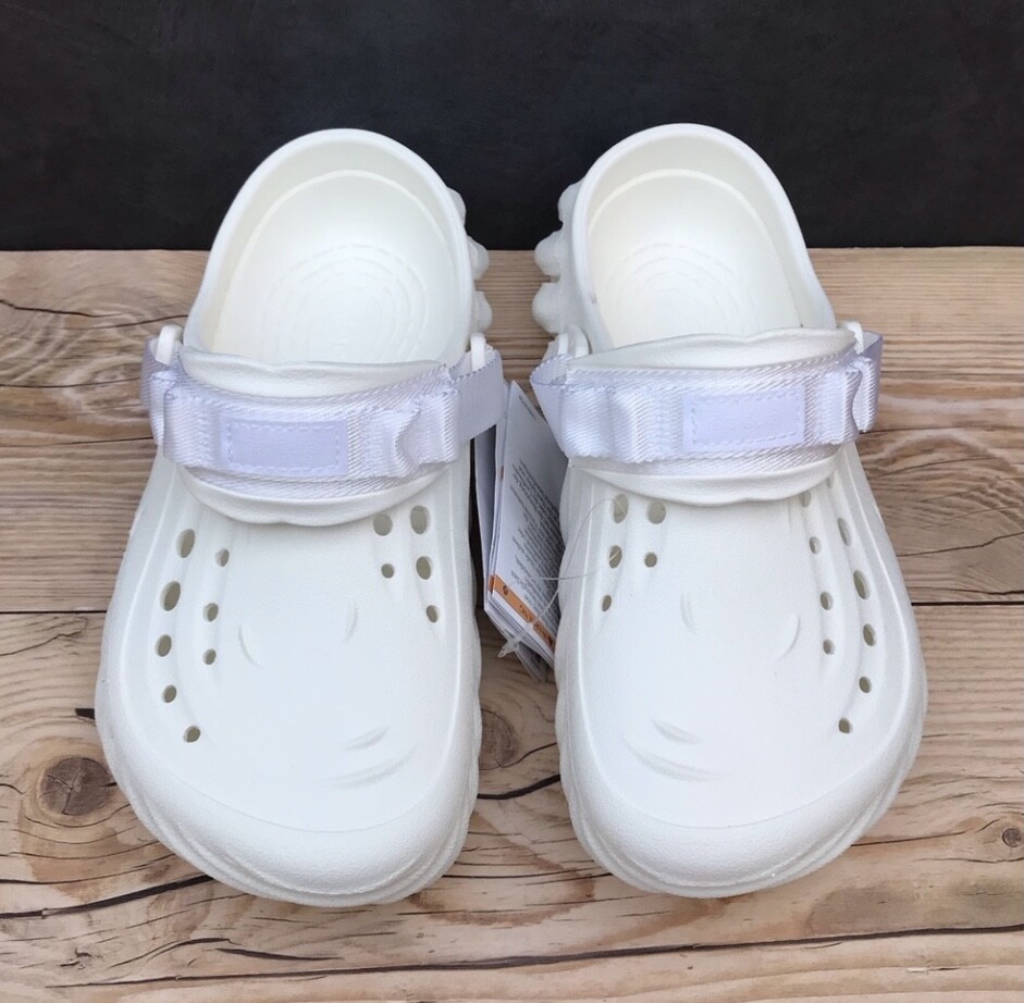 【Crocs】 正規品★ Echo Clog White Crocs Echo Clog White Select-a-Size | eBay