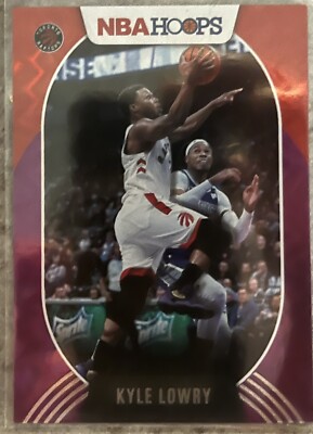 2020-21 NBA Hoops Kyle Lowry Purple Explosion Toronto Raptors #61