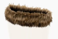 Bordo Fibra Sintetica Effetto Pelliccia Murmasky Natural Originale O bag