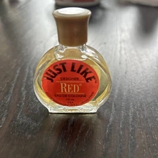 Just Like RED EAU DE COLOGNE New Without Box 1/2 Oz