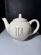Rae Dunn Teapot TEA New Artisan Collection By Magenta 7 inch Farmhouse NEW Z61 