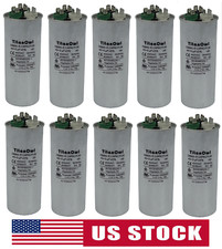 40 5 MFD  5 Dual Run Capacitor 370 450 VAC CBB65-R AC Motor HVAC Fan 10 Pack