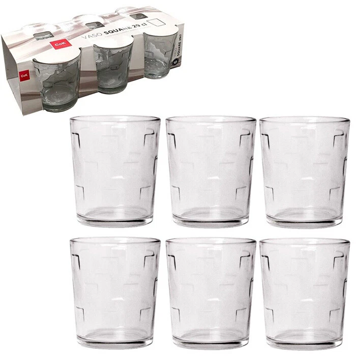50 Bicchieri In Plastica Acrilica Trasparente, Riutilizzabili, Infrangibili, Senza BPA, Ideali Per Succhi, Whisky, Feste, BBQ E Picnic, Impilabili (7.2x7.5cm) - 4