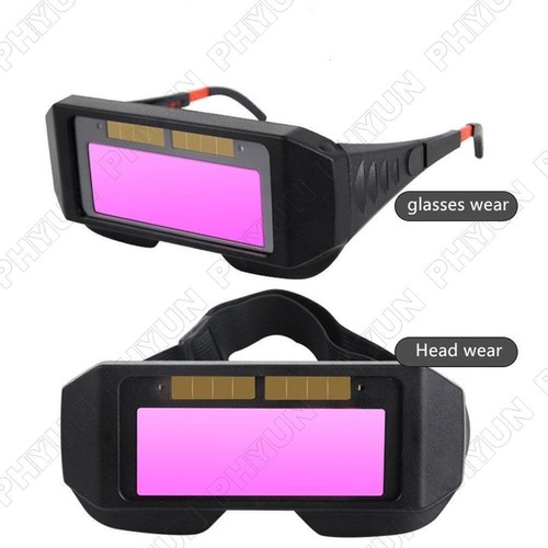 Solar Auto Darkening Welding Glasses Welder Mask Eyes Goggle For Brazing Welding - Picture 3 of 12