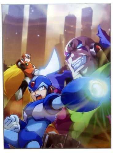 Mega Man X Zero Sigma Official Capcom Art Poster 18x24 Maverick Hunter