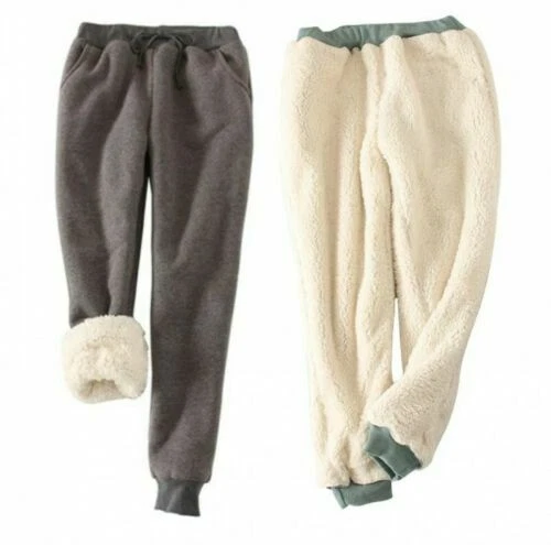Faux Fur Trousers for Women