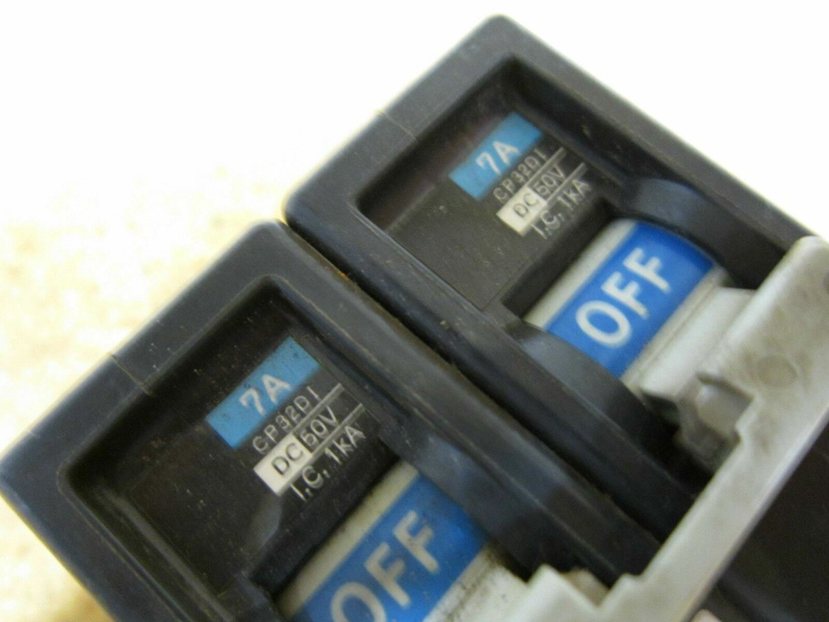 Fuji Electric CP32D1 Circuit Protector 7A 50V Gently Used | eBay