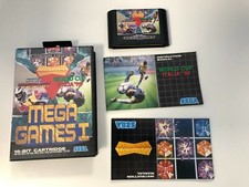 Thumbnail of ebay&reg; auction 124819554868 | Mega Games I (pal) Sega Mega Drive System MD 1992 mit Hülle und 2 Anleitung! 