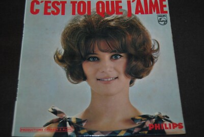 SHEILA ''C'est Toi Que J'aime'' EP SUPER 45 TOURS VINYL / PHILIPS - 437.079 BE 