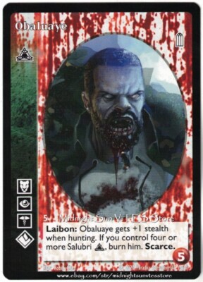 Obaluaye Salubri Heirs to the Blood 2020 BCP V:TES VTES Vampire CCG