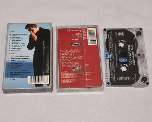 Ricky Martin - Vuelve asian tour SPECIAL EDITION 1998 original indonesia tapes - Picture 4 of 8