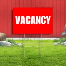 Vacancy Indoor Outdoor Yard Sign