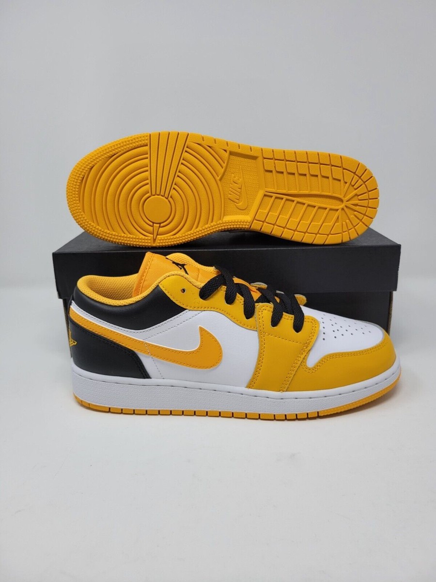 Nike Air Jordan 1 Low Taxi Steelers Yellow Black White 553560-701