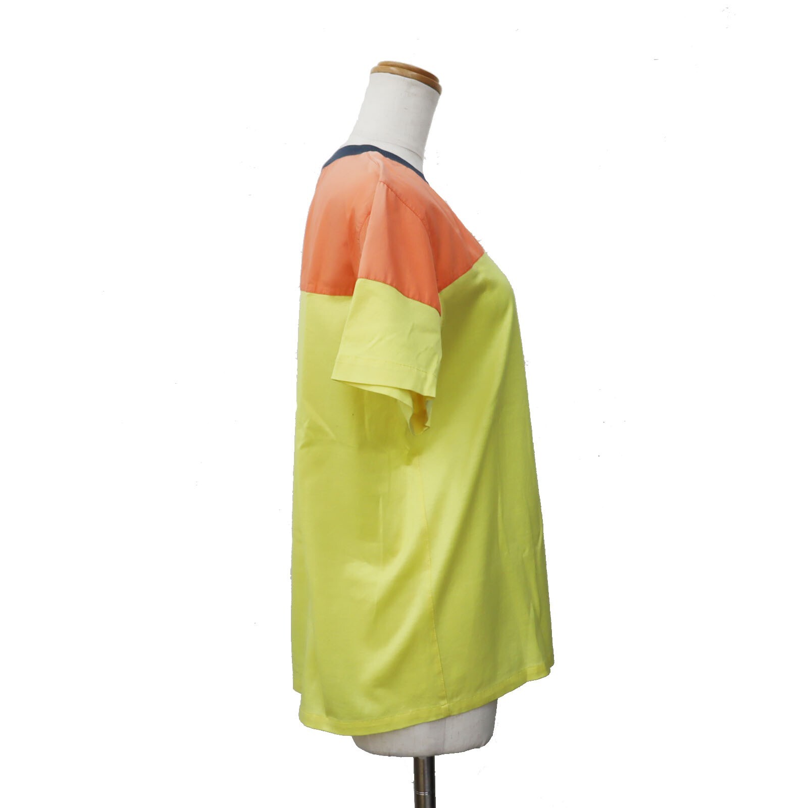 Christian Dior SPORTS Used T-Shirts Tops Yellow Orange Size L  Cotton #AG83 S thumbnail 3