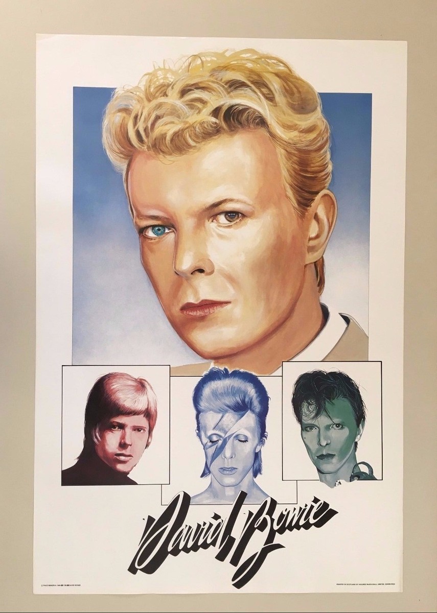 DAVID BOWIE,FACES AND ZIGGY STARDUST,MEGA RARE AUTHENTIC