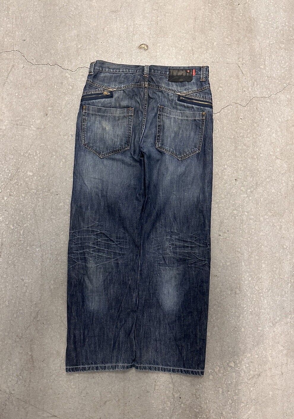 Y2K Ecko Unltd Relaxed Fit Men’s Baggy Jeans Size 34x… Gem