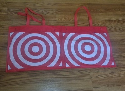 Reusable Grocery Bag Red/White Target New York Packaging - Two Bags