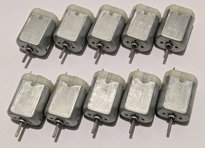 10X Mabuchi FK-280 12V DC Motor Knurled Shaft 5200RPM Automotive / Hobby Replace