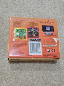 SNK NeoGeo Pocket Color Launch Edition Anthracite Box And Manual Only No Tray