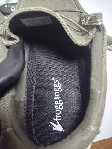 Frogg Toggs Men’s Casual Loafer Shoes Size 9 Lightweight Slip On – New - Olive - Picture 4 of 11